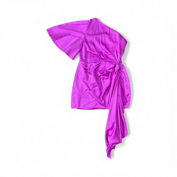 Solace London Radiant Purple Fabric - Picture 2 of 4